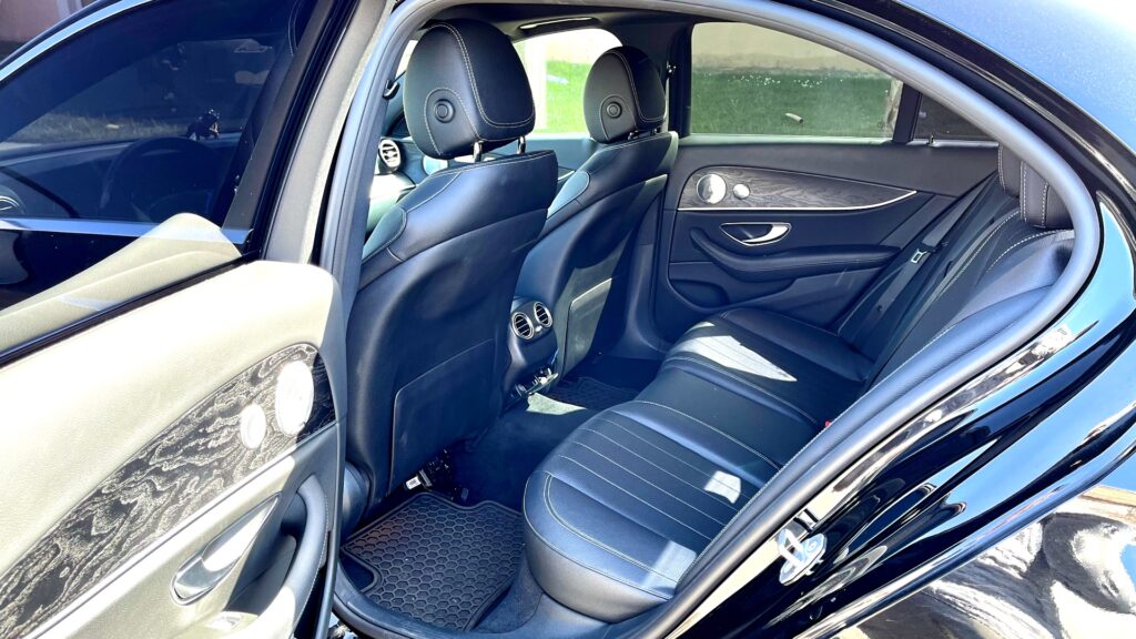 Black Sedan Mercedes Benz Interior