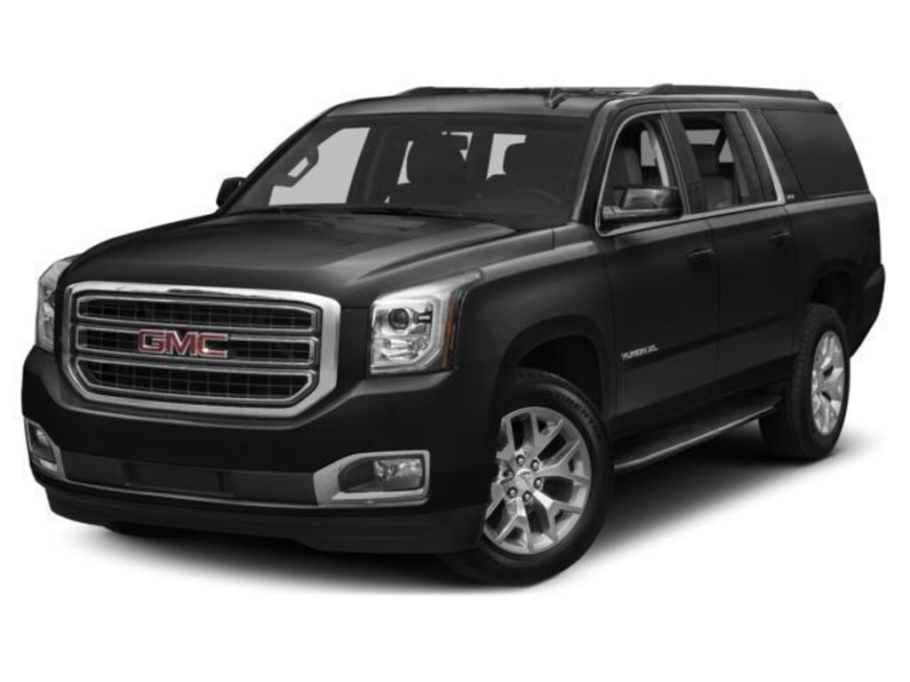 Black SUV GMC Yukon